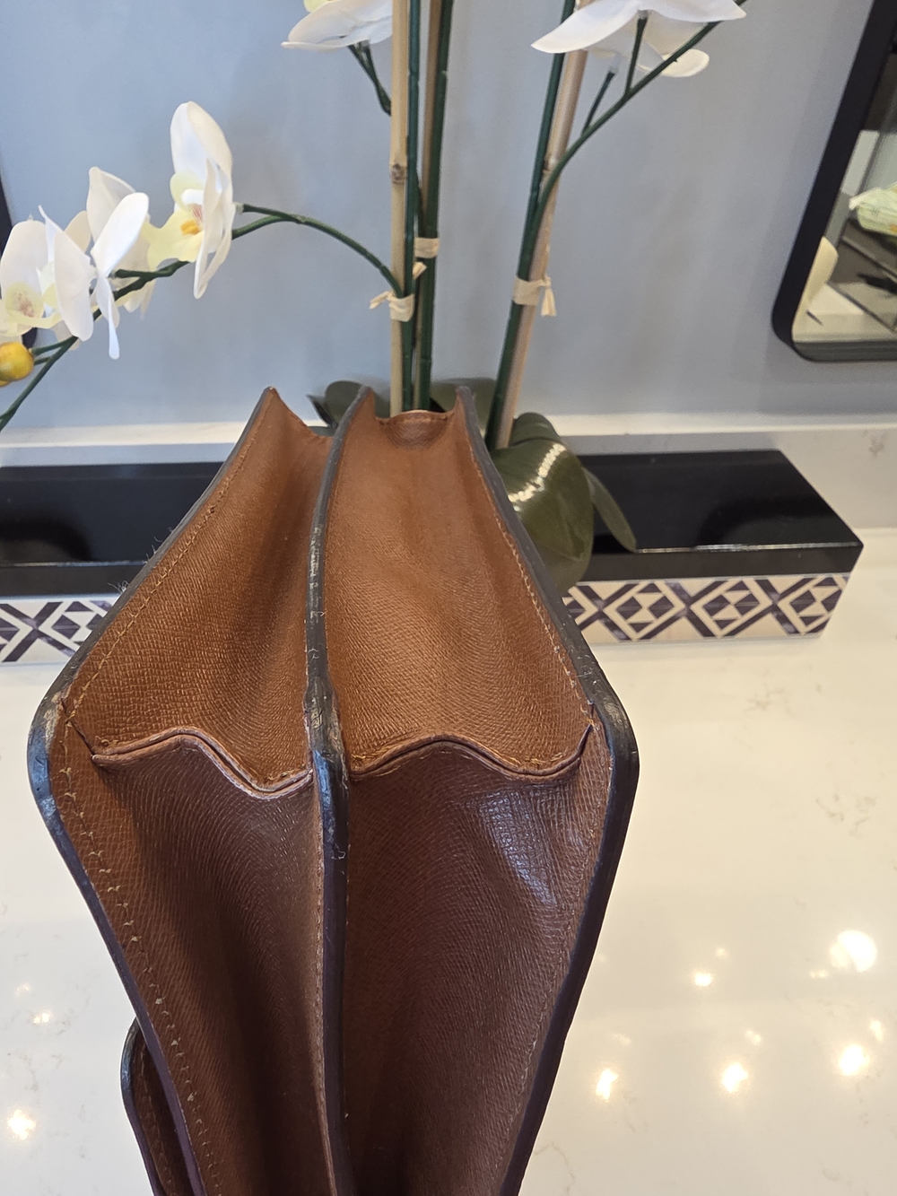 Louis Vuitton Monogram Canvas Crossbody Bag in Brown - Picture 5 of 15